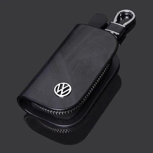 Capa de Chave Automotiva Artesenal em Couro -- JettaLux™