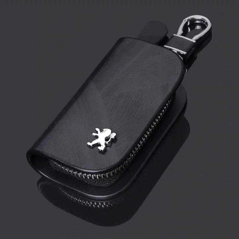 Capa de Chave Automotiva Artesenal em Couro -- JettaLux™