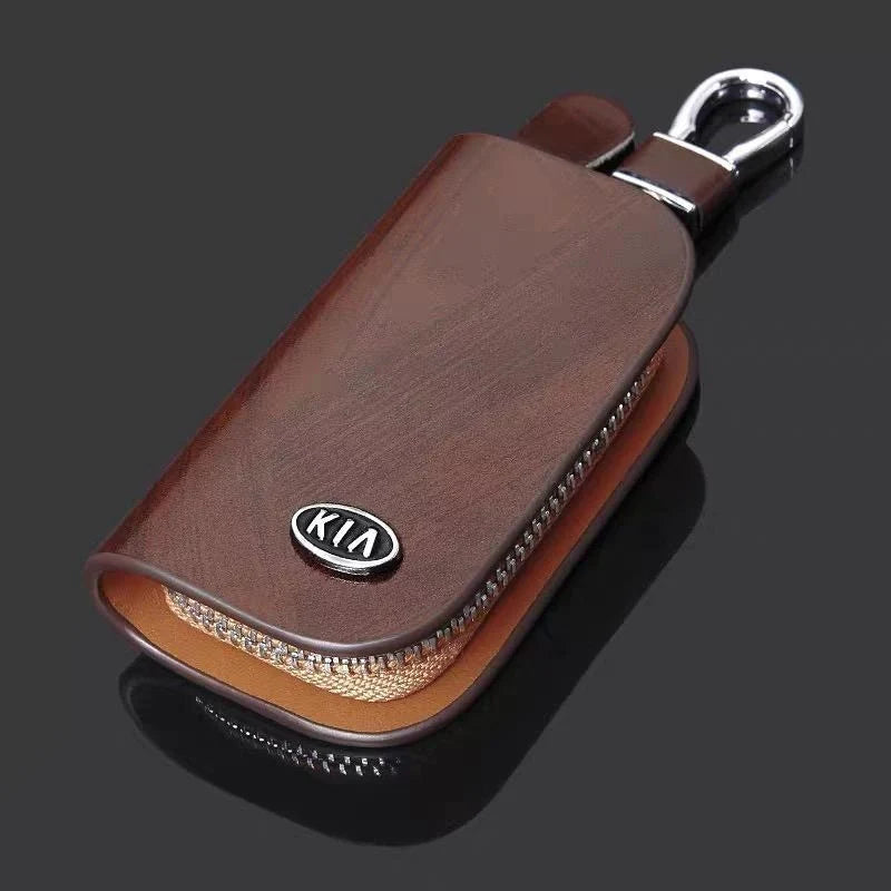 Capa de Chave Automotiva Artesenal em Couro -- JettaLux™