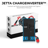 Inversor de Potência para Acendedor de Cigarro Automotivo Multiuso | Jetta ChargeInverter™