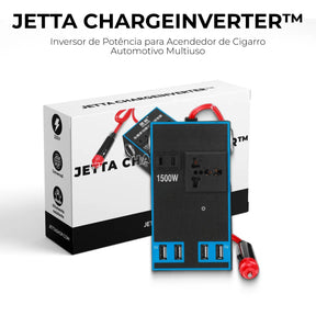 Inversor de Potência para Acendedor de Cigarro Automotivo Multiuso | Jetta ChargeInverter™