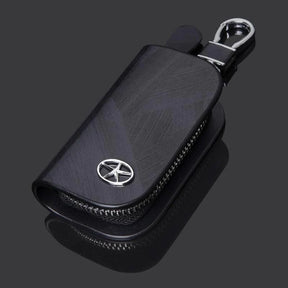 Capa de Chave Automotiva Artesenal em Couro -- JettaLux™