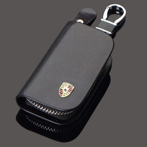 Capa de Chave Automotiva Artesenal em Couro -- JettaLux™